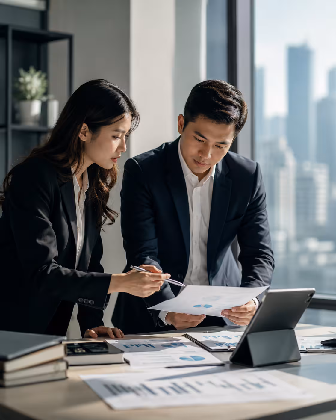 CFO thuê ngoài trao đổi phương án quản trị với giám đốc